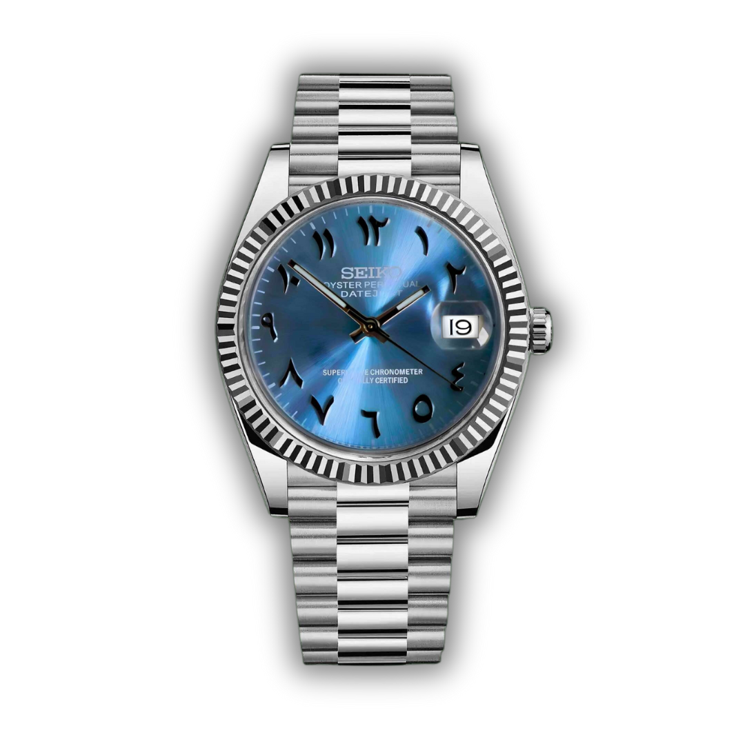 Seiko Datejust Ice Blue - Arabic Dial