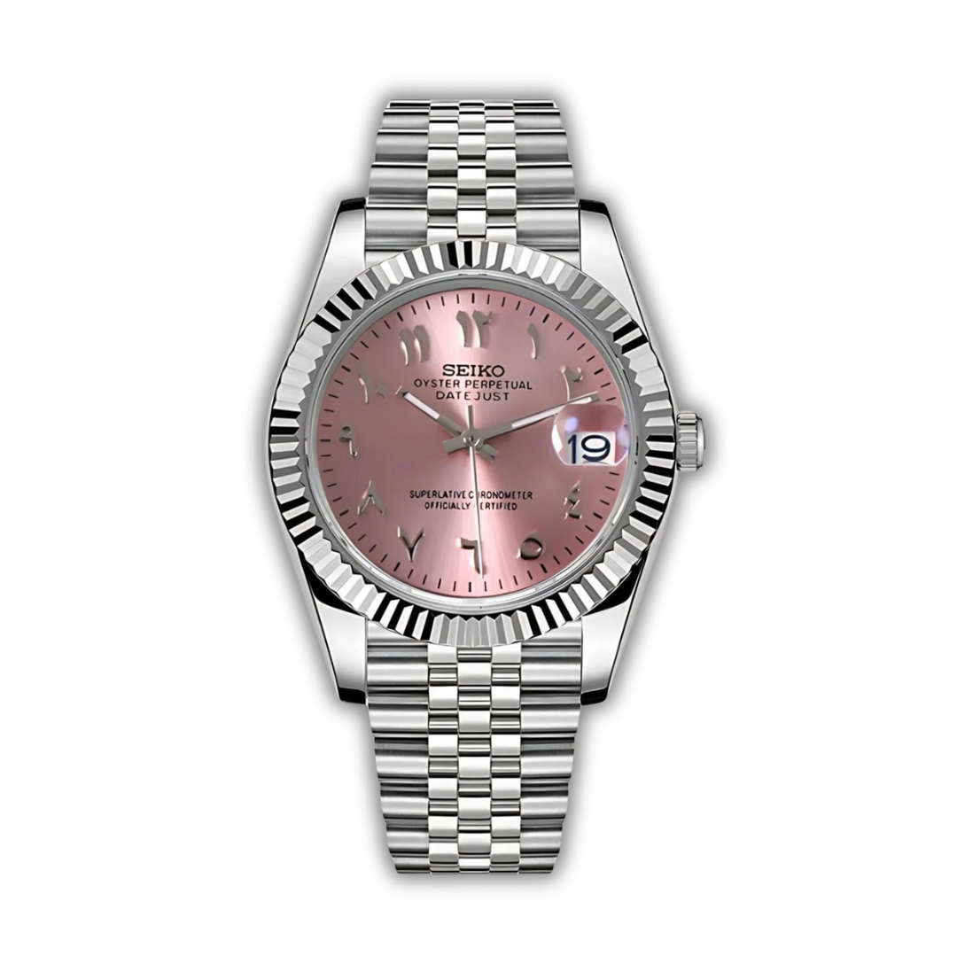 Seiko Datejust Rose- Arabic Dial