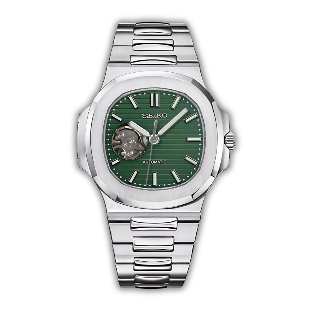 Seiko Nautilus Verte - Cœur Ouvert