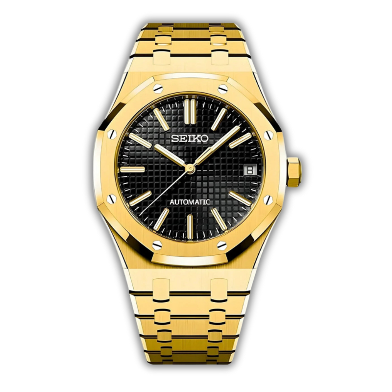 Seiko Royal Oak Noire & Or